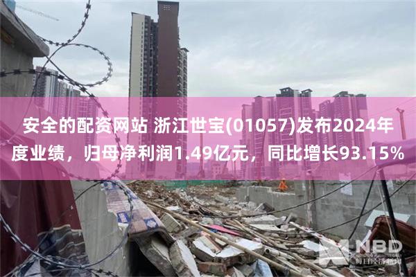 安全的配资网站 浙江世宝(01057)发布2024年度业绩，归母净利润1.49亿元，同比增长93.15%