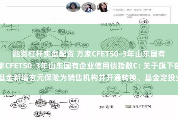 融资杠杆实盘配资 万家CFETS0-3年山东国有企业信用债指数A,万家CFETS0-3年山东国有企业信用债指数C: 关于旗下部分基金新增玄元保险为销售机构并开通转换、基金定投业务及参与其费率优惠活动的公告