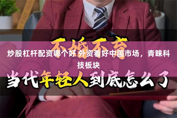 炒股杠杆配资哪个好 外资看好中国市场，青睐科技板块